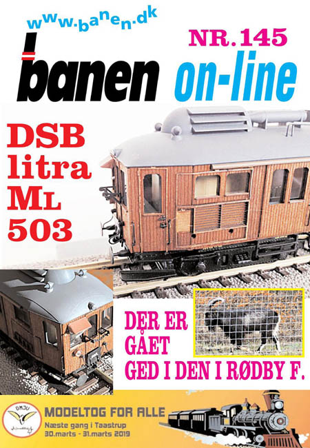 Modeljernbane Tidsskrift Banen On-Line by Vido Hribar N° 145