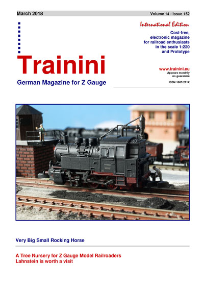 Trainini Model Railroad and Railway Magazine by Holger Späing - Download via Pilentum Television