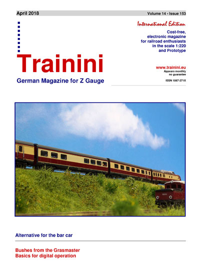 Trainini Model Railroad and Railway Magazine by Holger Späing - Download via Pilentum Television