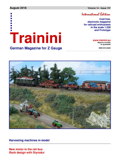 Trainini Model Railroad and Railway Magazine by Holger Späing - Download via Pilentum Television