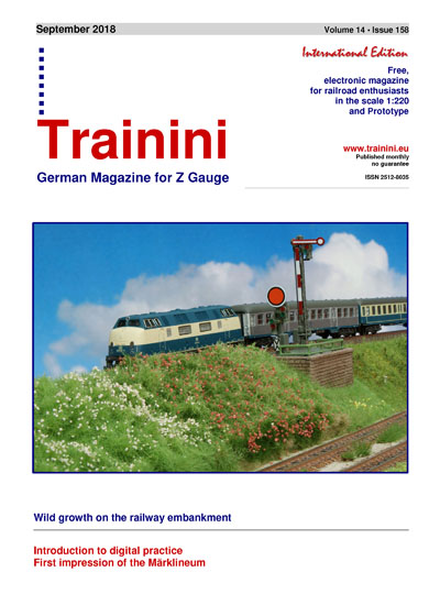 Trainini Model Railroad and Railway Magazine by Holger Späing - Download via Pilentum Television