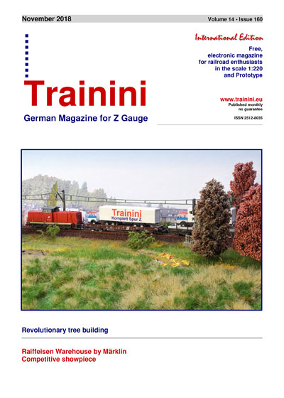 Trainini Model Railroad and Railway Magazine by Holger Späing - Download via Pilentum Television