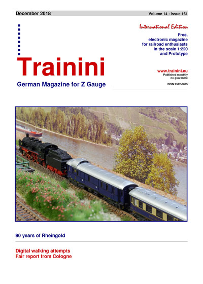 Trainini Model Railroad and Railway Magazine by Holger Späing - Download via Pilentum Television