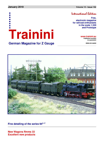 Trainini Model Railroad and Railway Magazine by Holger Späing - Download via Pilentum Television