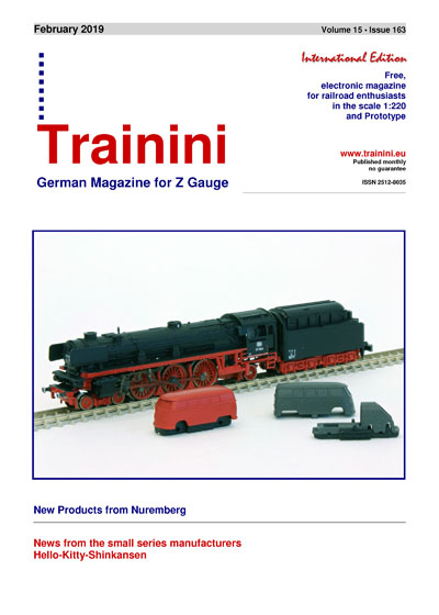 Trainini Model Railroad and Railway Magazine by Holger Späing - Download via Pilentum Television