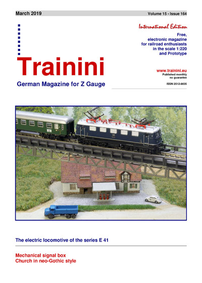 Trainini Model Railroad and Railway Magazine by Holger Späing - Download via Pilentum Television