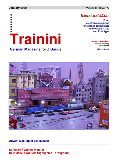 Trainini Model Railroad and Railway Magazine by Holger Späing - Download via Pilentum Television