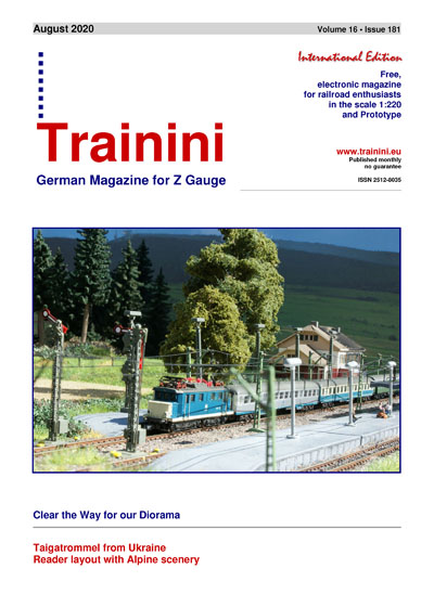 Trainini Model Railroad and Railway Magazine by Holger Späing - Download via Pilentum Television