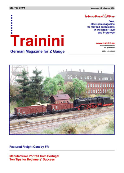 Trainini Model Railroad and Railway Magazine by Holger Späing - Download via Pilentum Television