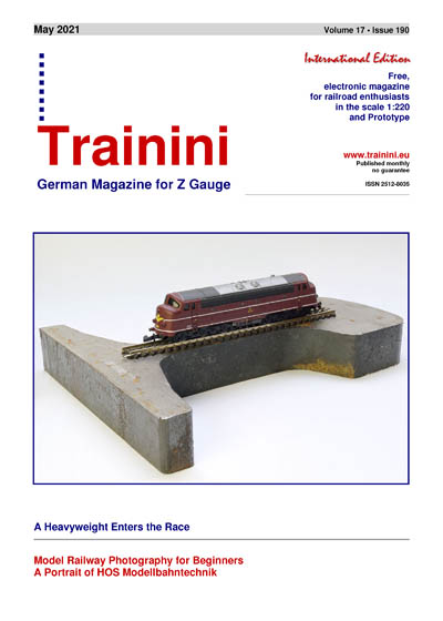 Trainini Model Railroad and Railway Magazine by Holger Späing - Download via Pilentum Television