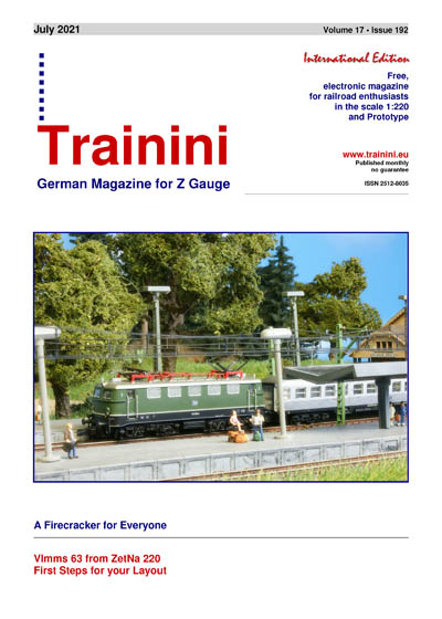 Trainini Model Railroad and Railway Magazine by Holger Späing - Download via Pilentum Television