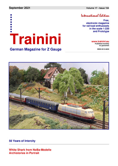 Trainini Model Railroad and Railway Magazine by Holger Späing - Download via Pilentum Television