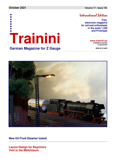 Trainini Model Railroad and Railway Magazine by Holger Späing - Download via Pilentum Television