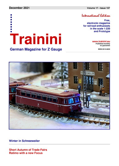 Trainini Model Railroad and Railway Magazine by Holger Späing - Download via Pilentum Television