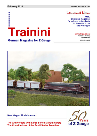 Trainini Model Railroad and Railway Magazine by Holger Späing - Download via Pilentum Television