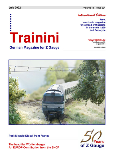 Trainini Model Railroad and Railway Magazine by Holger Späing - Download via Pilentum Television