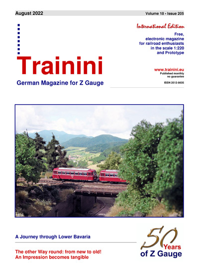 Trainini Model Railroad and Railway Magazine by Holger Späing - Download via Pilentum Television