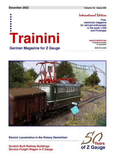 Trainini Model Railroad and Railway Magazine by Holger Späing - Download via Pilentum Television