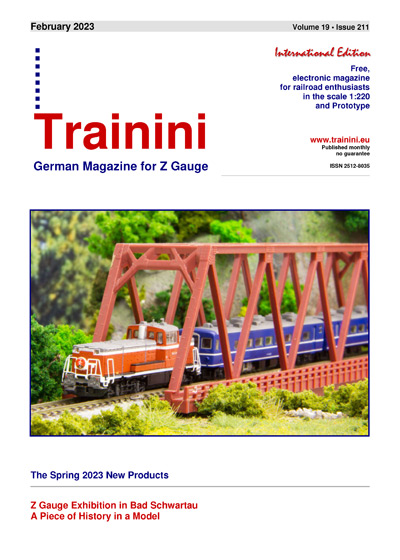 Trainini Model Railroad and Railway Magazine by Holger Späing - Download via Pilentum Television