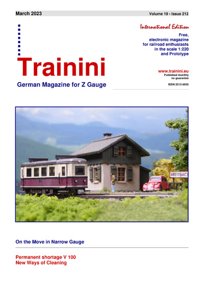 Trainini Model Railroad and Railway Magazine by Holger Späing - Download via Pilentum Television