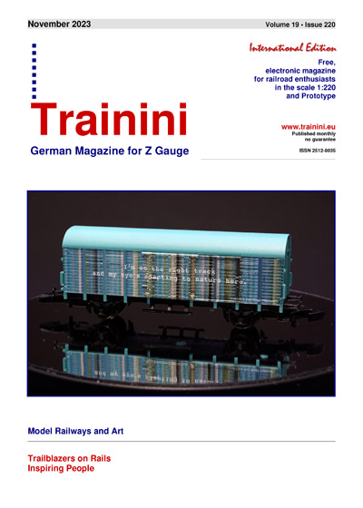 Trainini Model Railroad and Railway Magazine by Holger Späing - Download via Pilentum Television