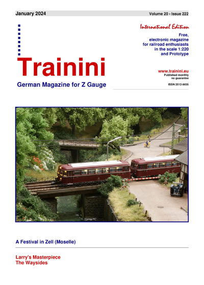 Trainini Model Railroad and Railway Magazine by Holger Späing - Download via Pilentum Television