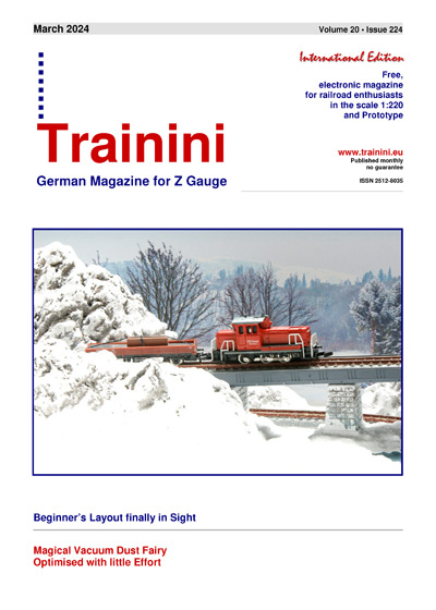 Trainini Model Railroad and Railway Magazine by Holger Späing - Download via Pilentum Television