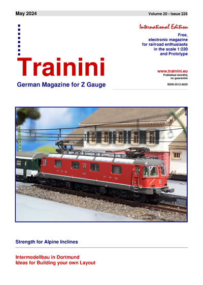 Trainini Model Railroad and Railway Magazine by Holger Späing - Download via Pilentum Television