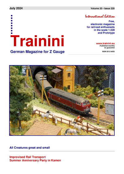 Trainini Model Railroad and Railway Magazine by Holger Späing - Download via Pilentum Television