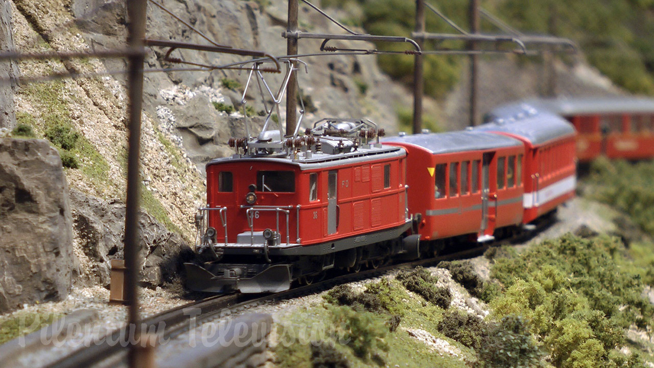 Fantastic Model Train Layout from Switzerland