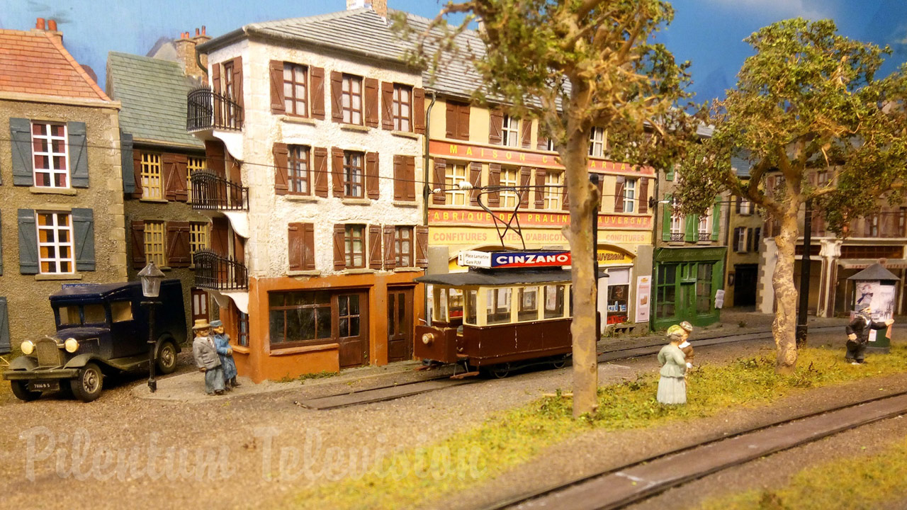 Model Railway Masterpiece Deceptively Real Old Tramway of France