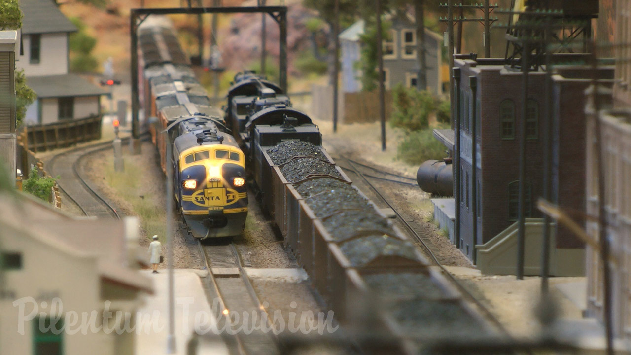 Beautiful Model Railway Layout in HO scale