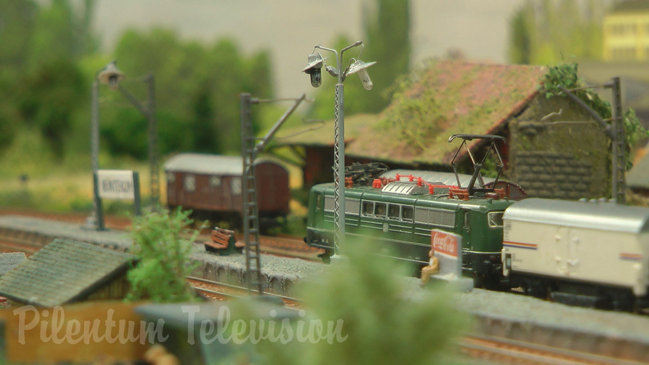 Model Railway with Marklin Model Trains in Z Scale