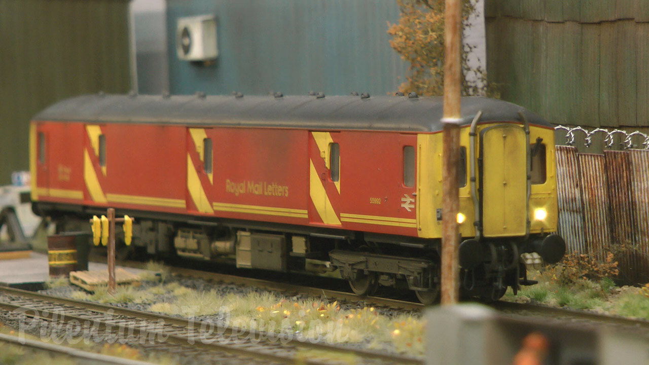 British Model Trains at the Marshalling Yard or Classification Yard in OO Gauge