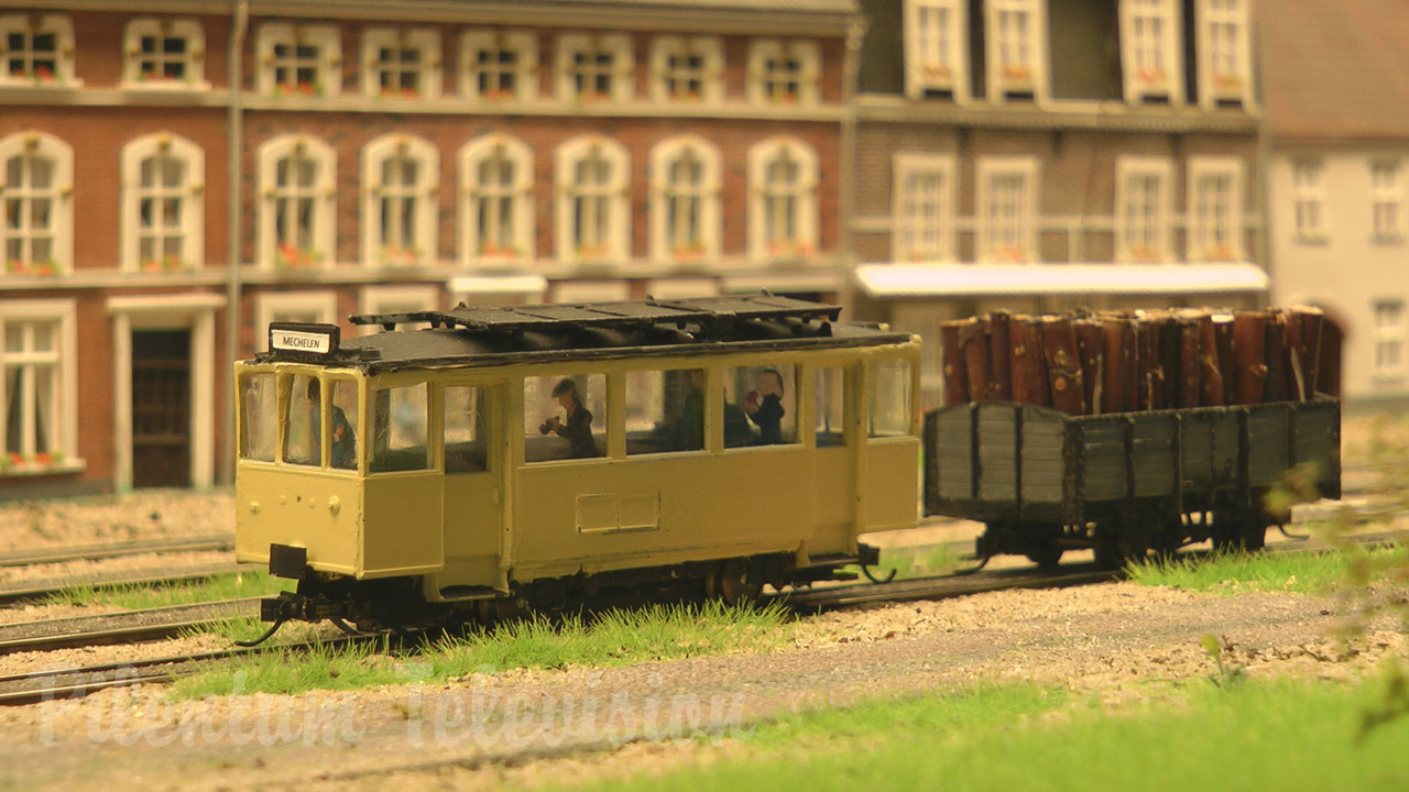 The Tram of Westerlo - Model Railroad Diorama with tramways by Modelspoorclub de Kempen