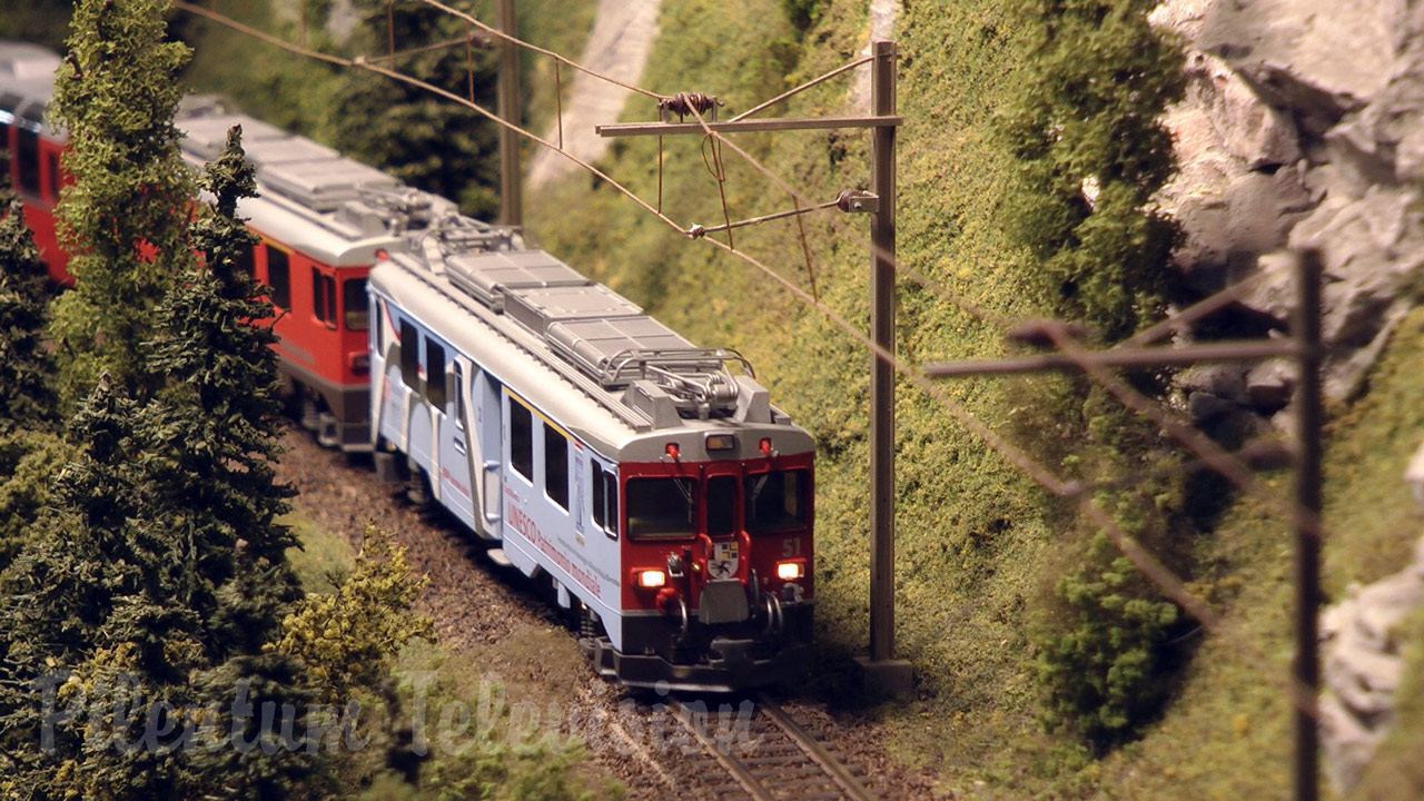 Model Trains from Switzerland: The Rhaetian Railway (RhB) - Metre gauge and electrified