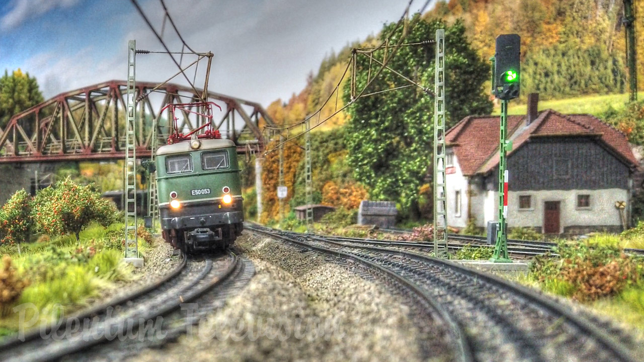 One of Germany’s most extraordinary HO Scale Model Railroad Layouts - 8k Video Ultra HD