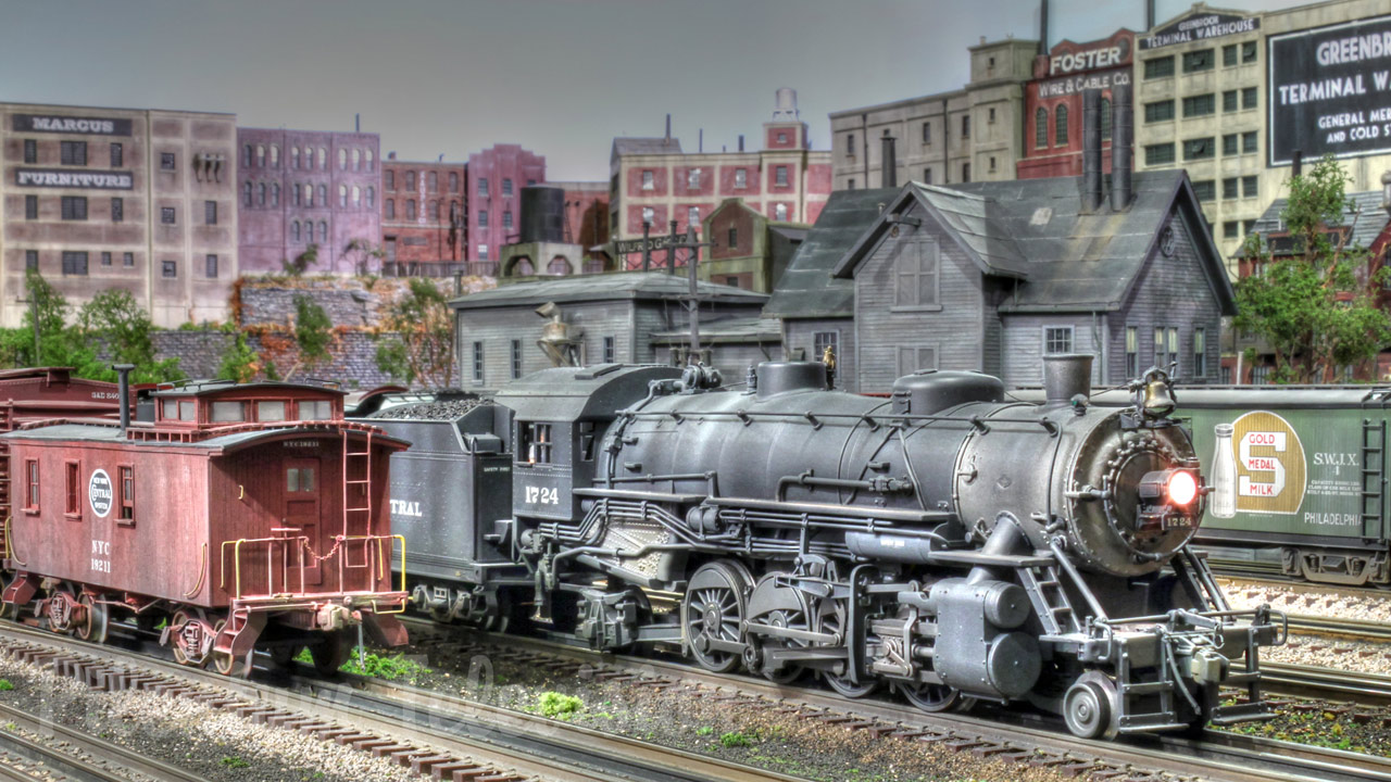 Big Steamers Paradise in O Scale - The Iconic Model Railroad Layout Greenbrook by Norm Charbonneau