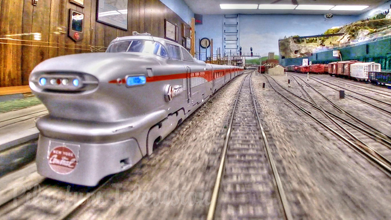 One of the most Picturesque and Largest Model Railroad Layouts in the United States - Cab Ride Layout Tour