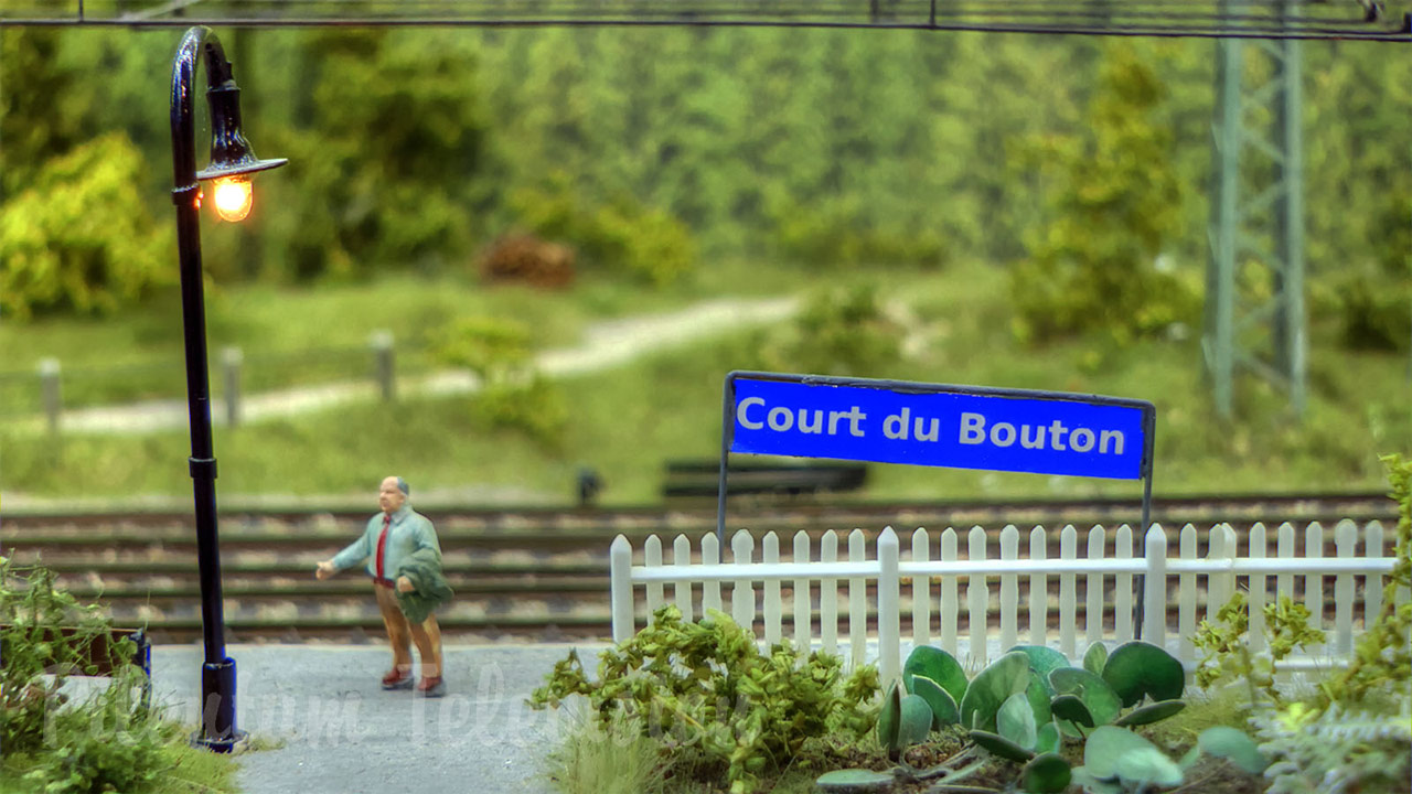 Swiss Model Railroads - HO Scale Layout Court du Bouton by Rob de Vleeschhouwer and Wim Wijnhoud