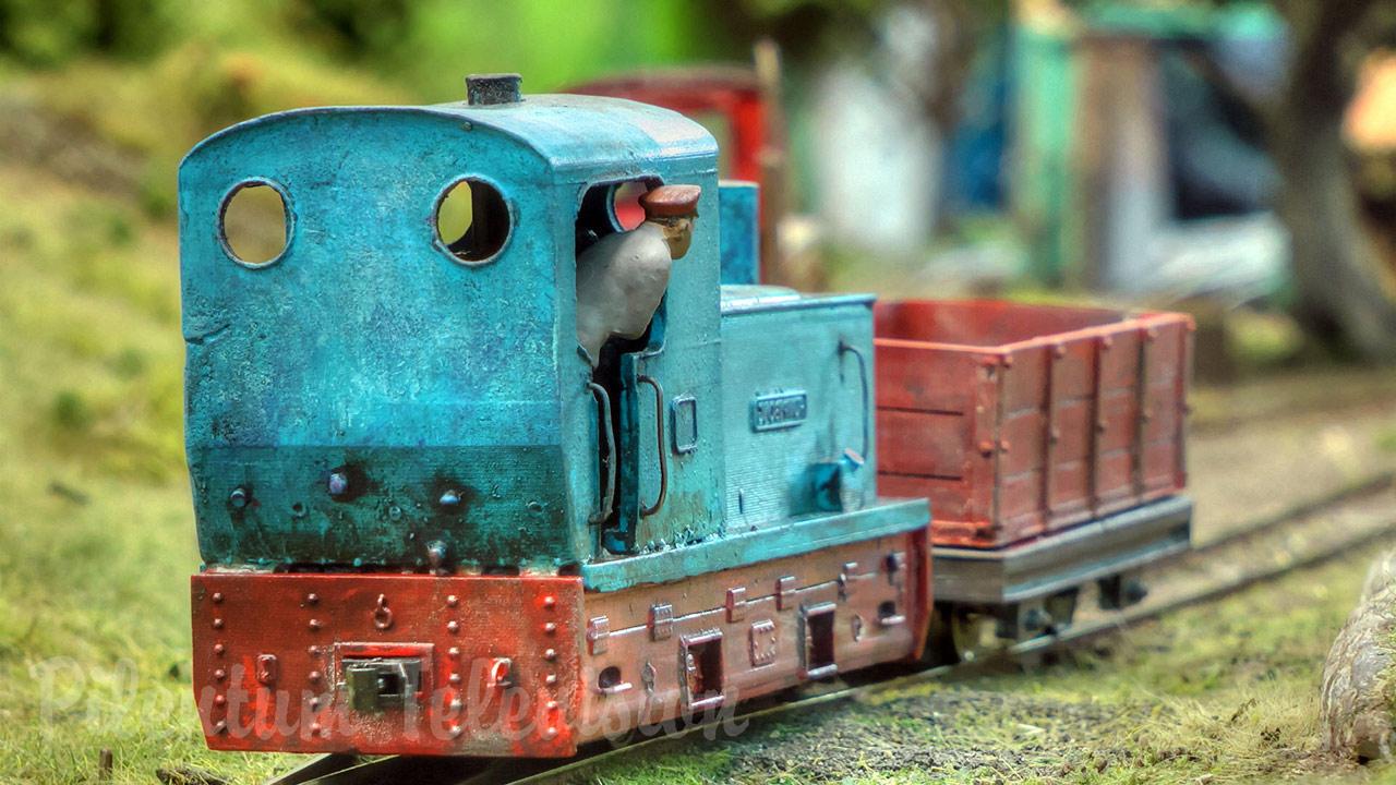 One of the Most Detailed Model Railway Layouts in Narrow Gauge O Scale - Old England by Samuel de Zutter