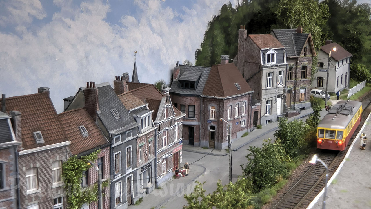 HO Scale Model Train Layout of Belgium in Museum Quality - Diorama Doublenghien made by Alan Jockmans