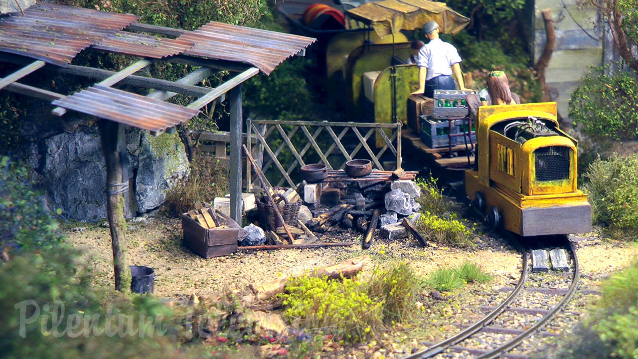 One of the most beautiful model train layouts of field railways - 1/35 diorama of trench railways by Marcel Ackle and Claude Fandel