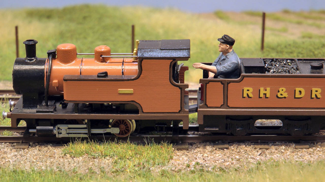 One of a kind model railroad layout: The Romney, Hythe and Dymchurch Railway in Miniature