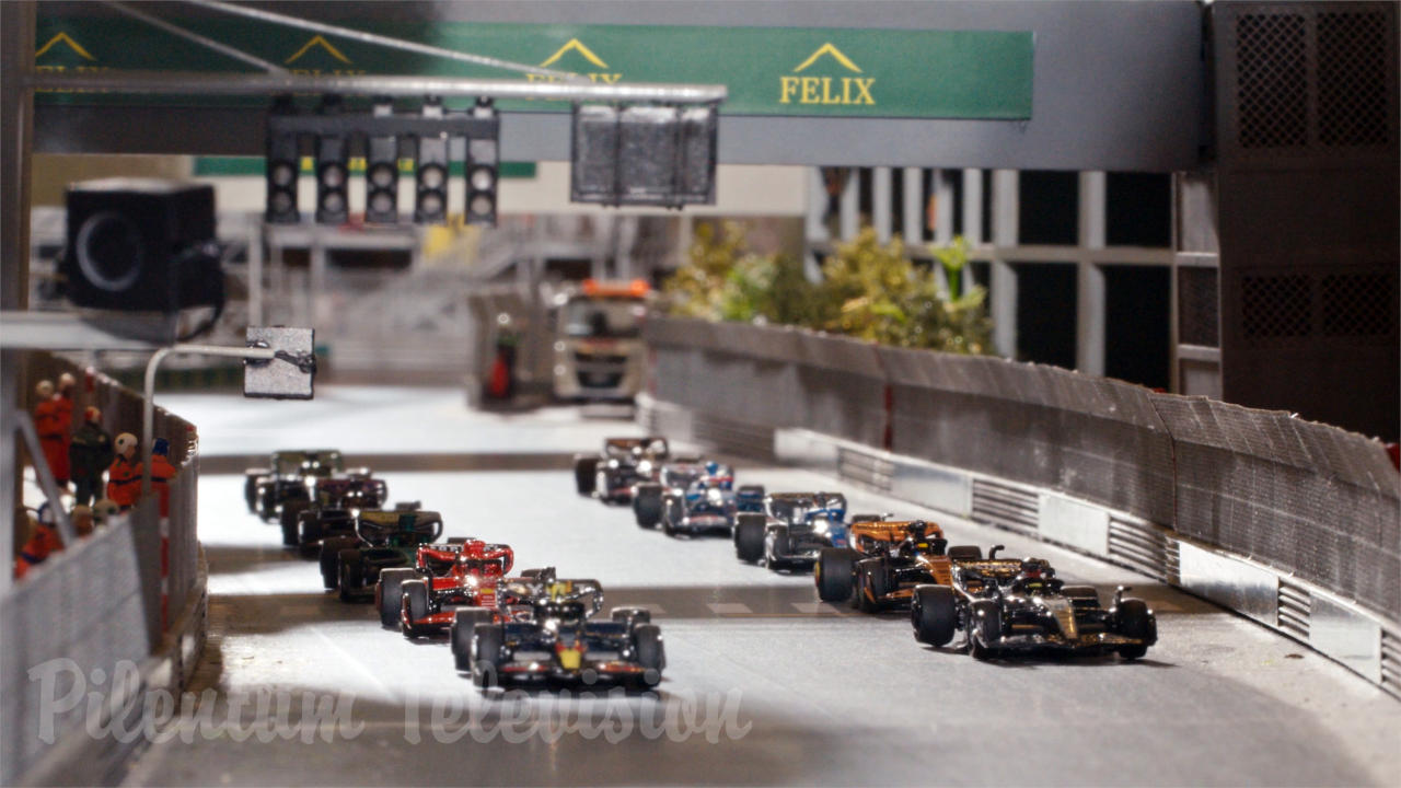 The First Formula One F1 Monaco Grand Prix at the Miniatur Wunderland 2024