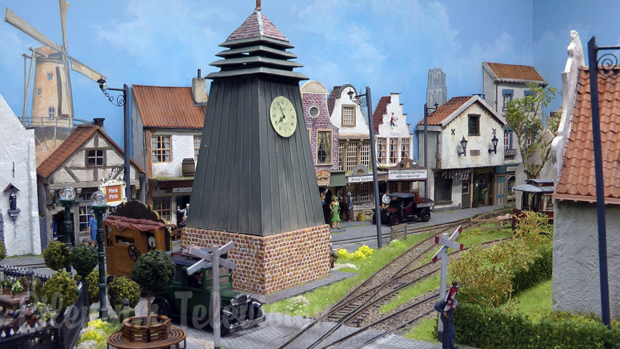 O Scale Model Train Diorama Built by a Model Railroader who Suffers from Multiple Sclerosis