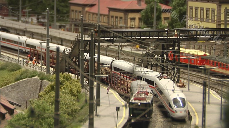 Model Trains from Austria HO Scale Railroad Display