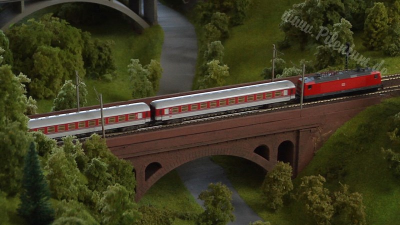 TT Scale Model Train Layout