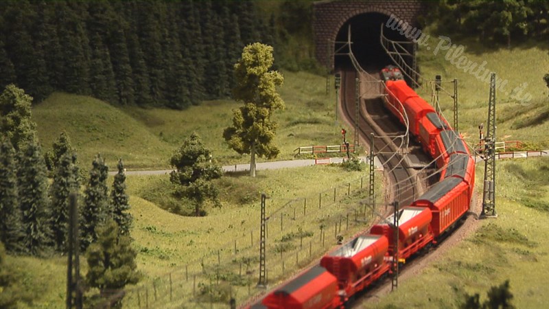 The largest European model train layout based on the Black Forest landscape