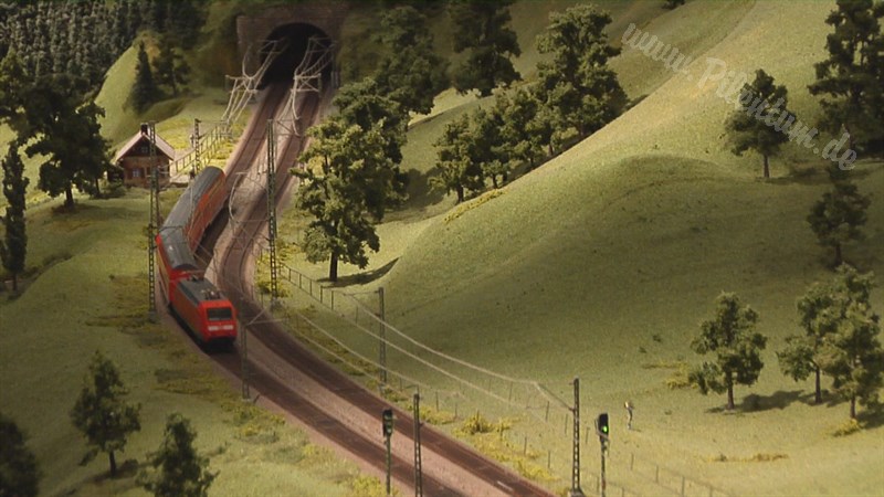 The largest European model train layout based on the Black Forest landscape